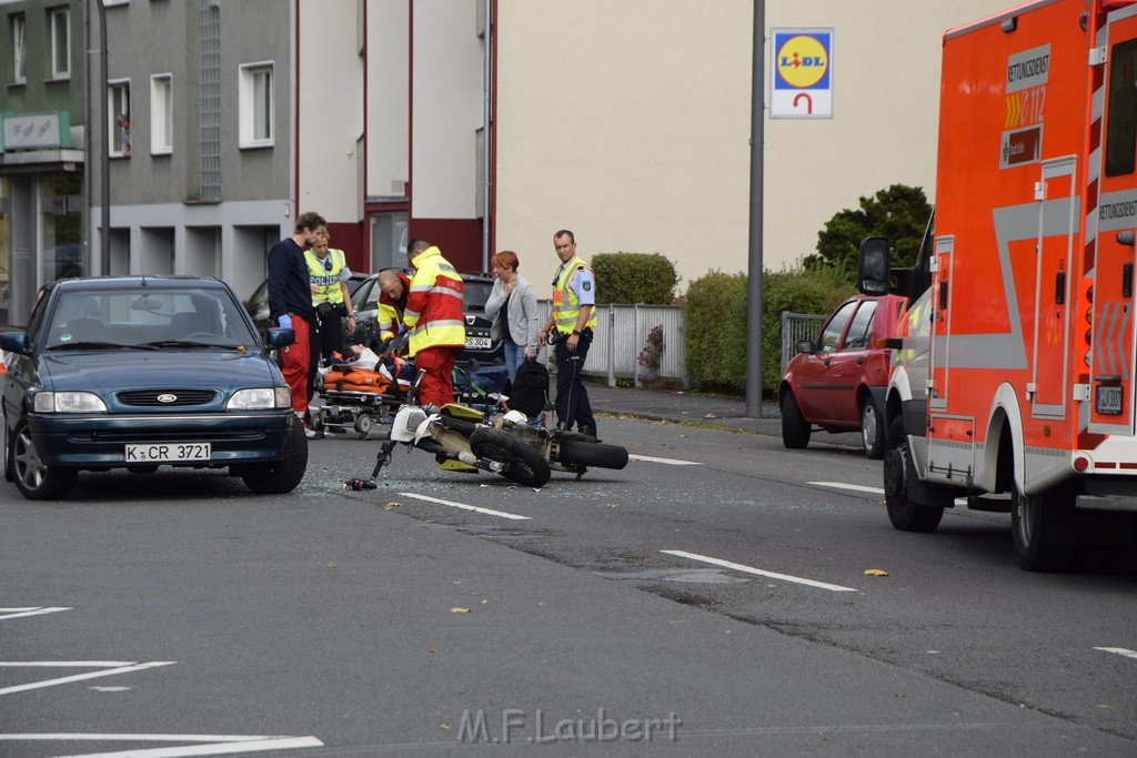 VU Krad PKW Koeln Duennwald Berlinerstr P017.JPG - Miklos Laubert